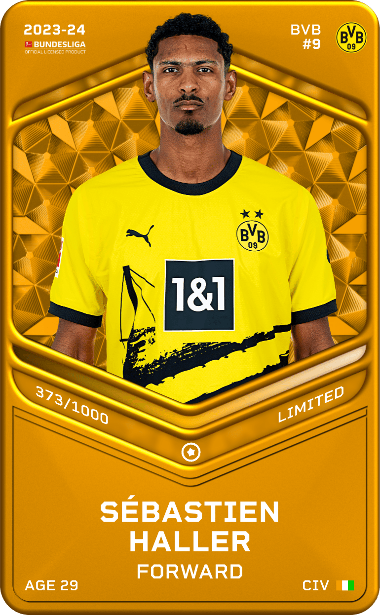 Sébastien Haller 2023-24 • Limited 373/1000
