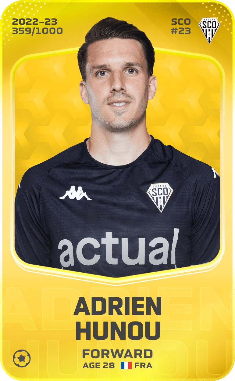 Adrien Hunou 2022-23 • Limited 359/1000