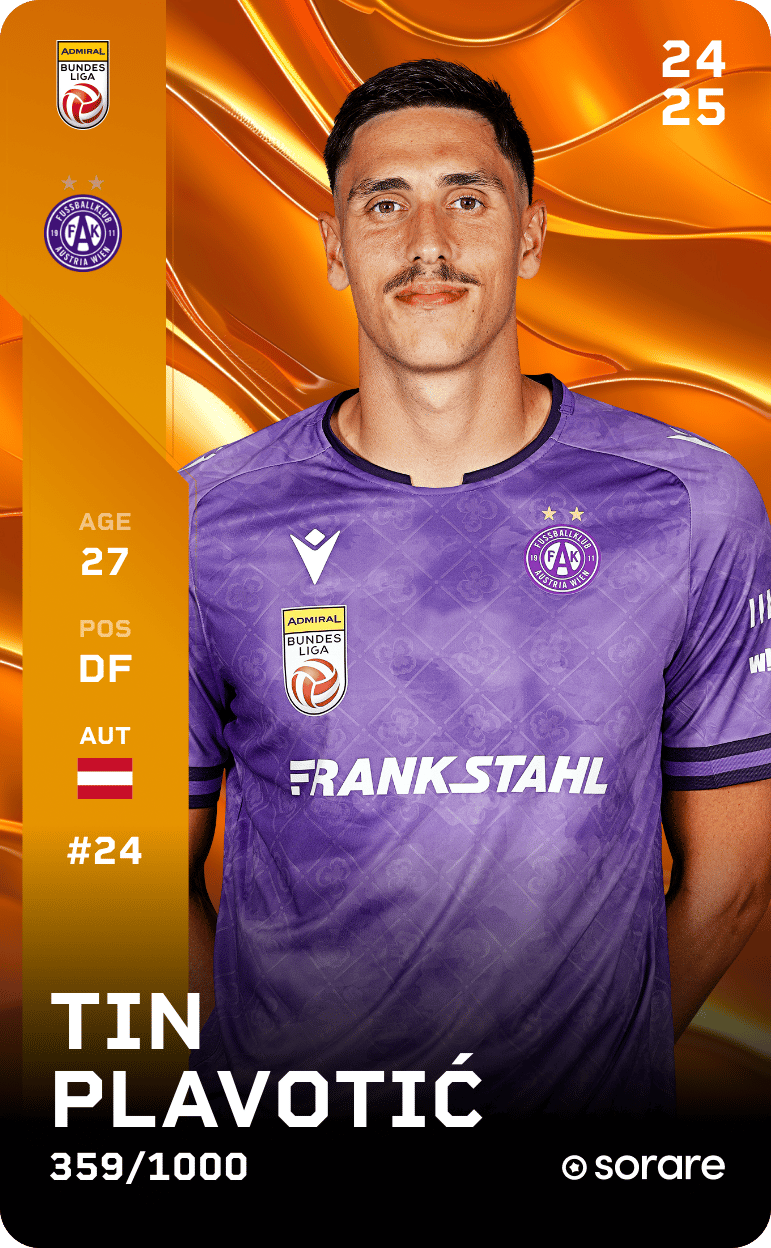 Tin Plavotić 2024-25 • Limited 359/1000