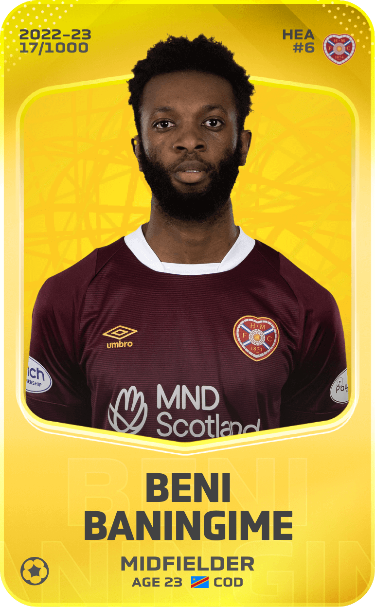 Beni Baningime 2022-23 • Limited 17/1000