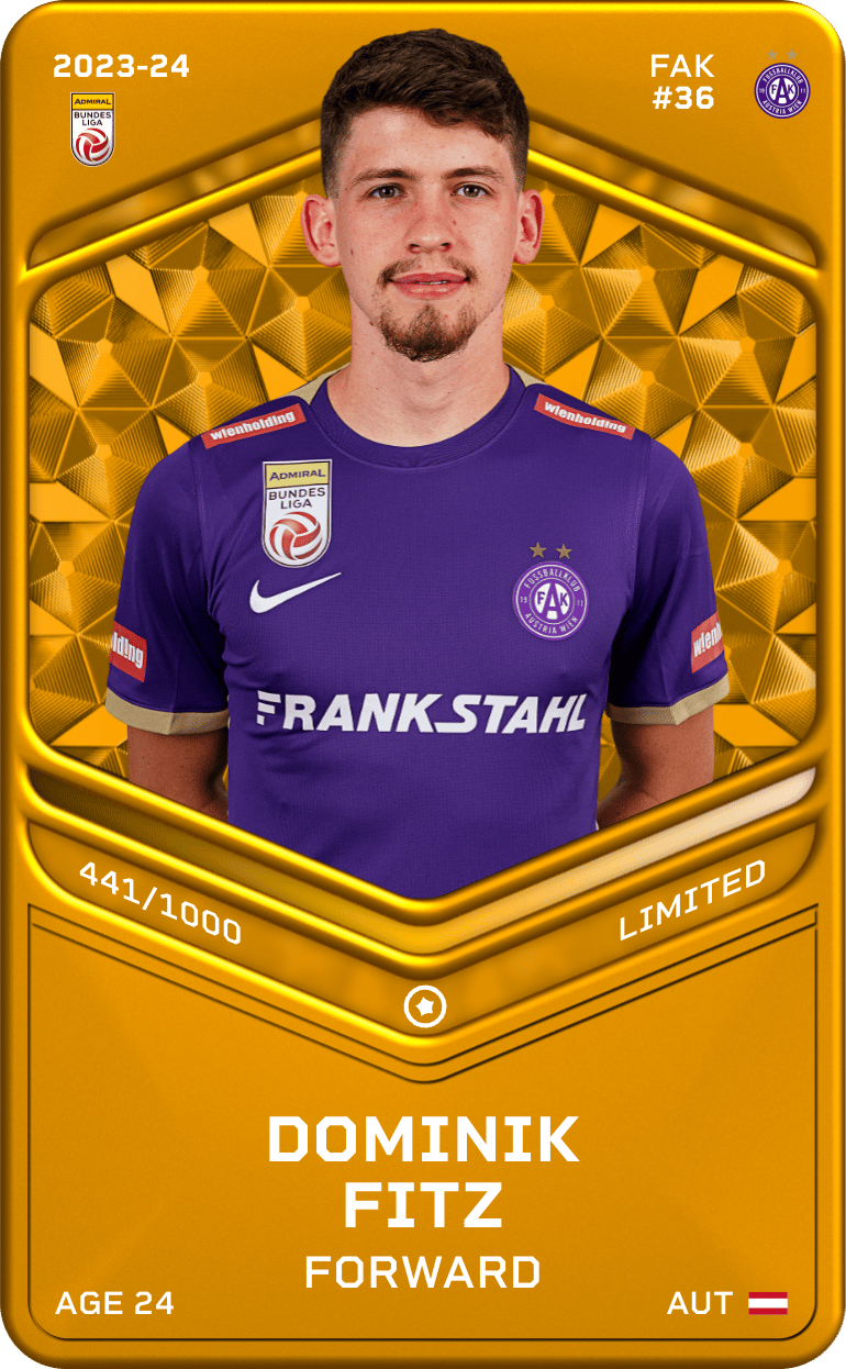 Dominik Fitz 2023-24 • Limited 441/1000