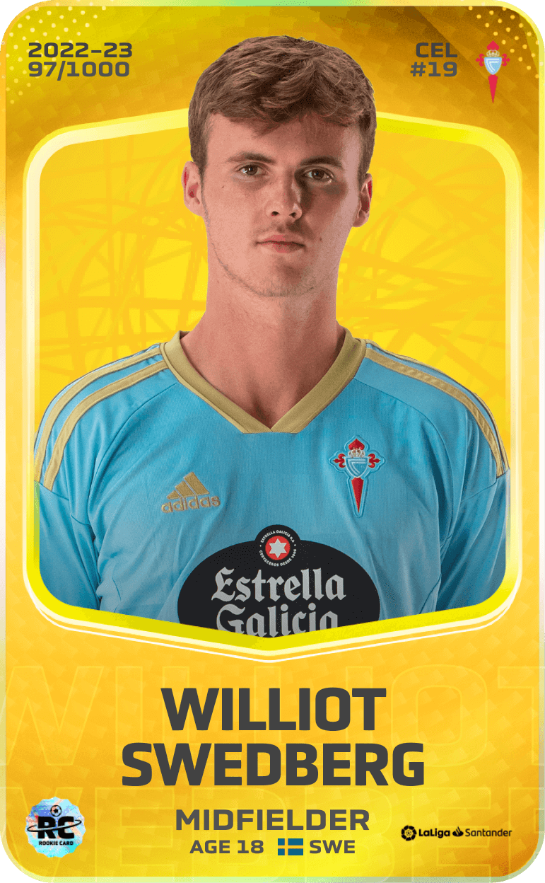 Williot Swedberg 2022-23 • Limited 97/1000