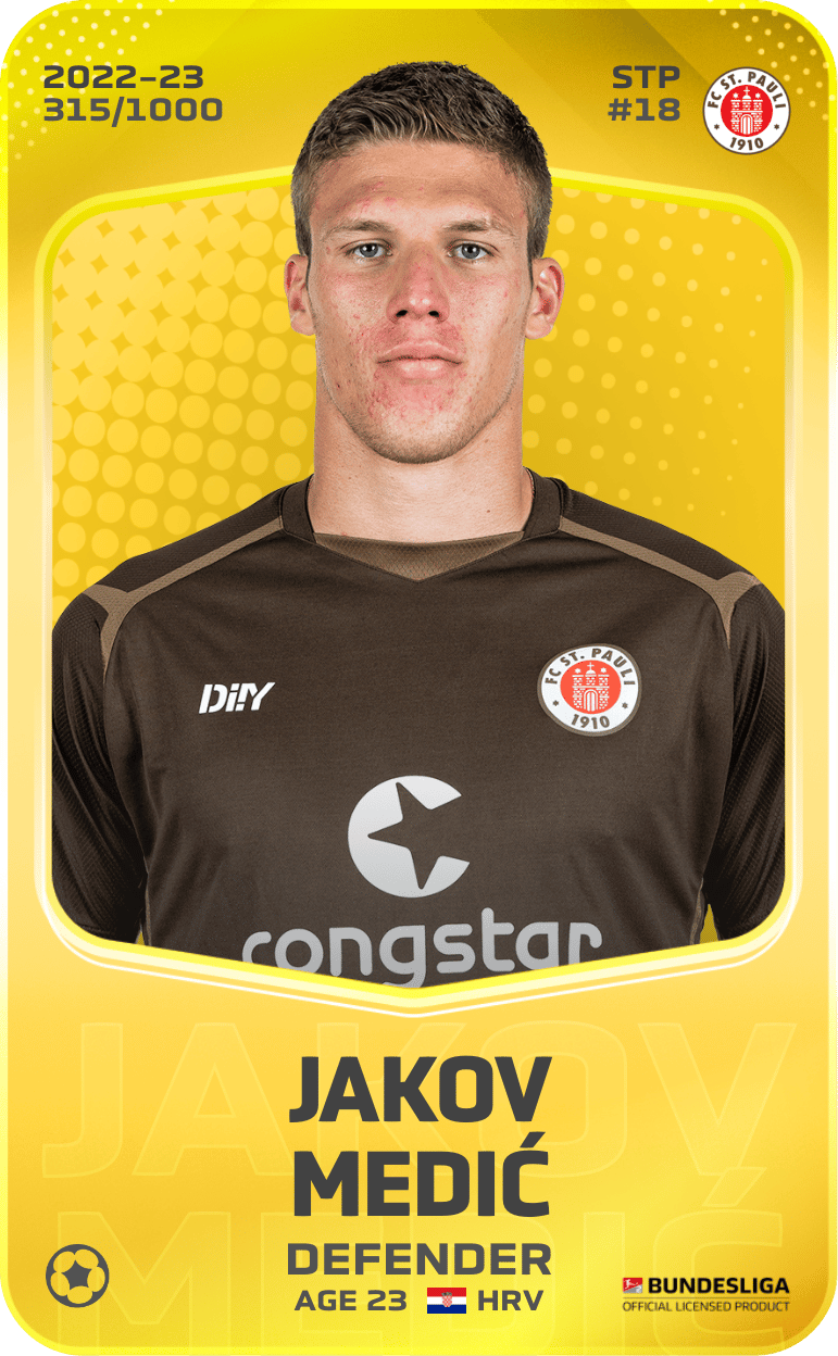 Jakov Medić 2022-23 • Limited 315/1000