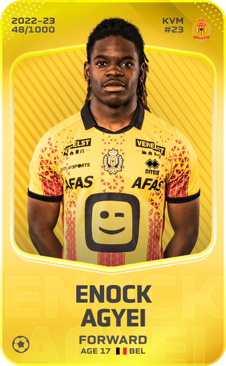 Enock Agyei 2022-23 • Limited 48/1000