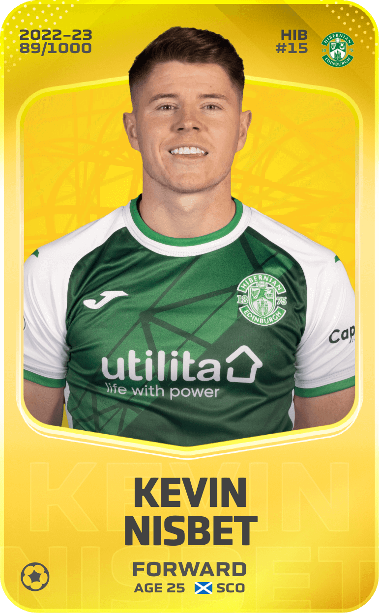Kevin Nisbet 2022-23 • Limited 89/1000