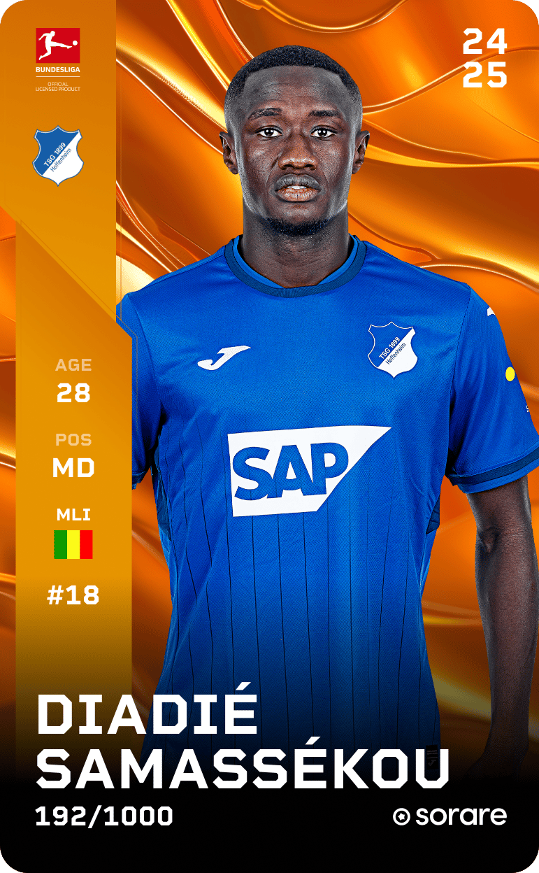 Diadié Samassékou 2024-25 • Limited 192/1000