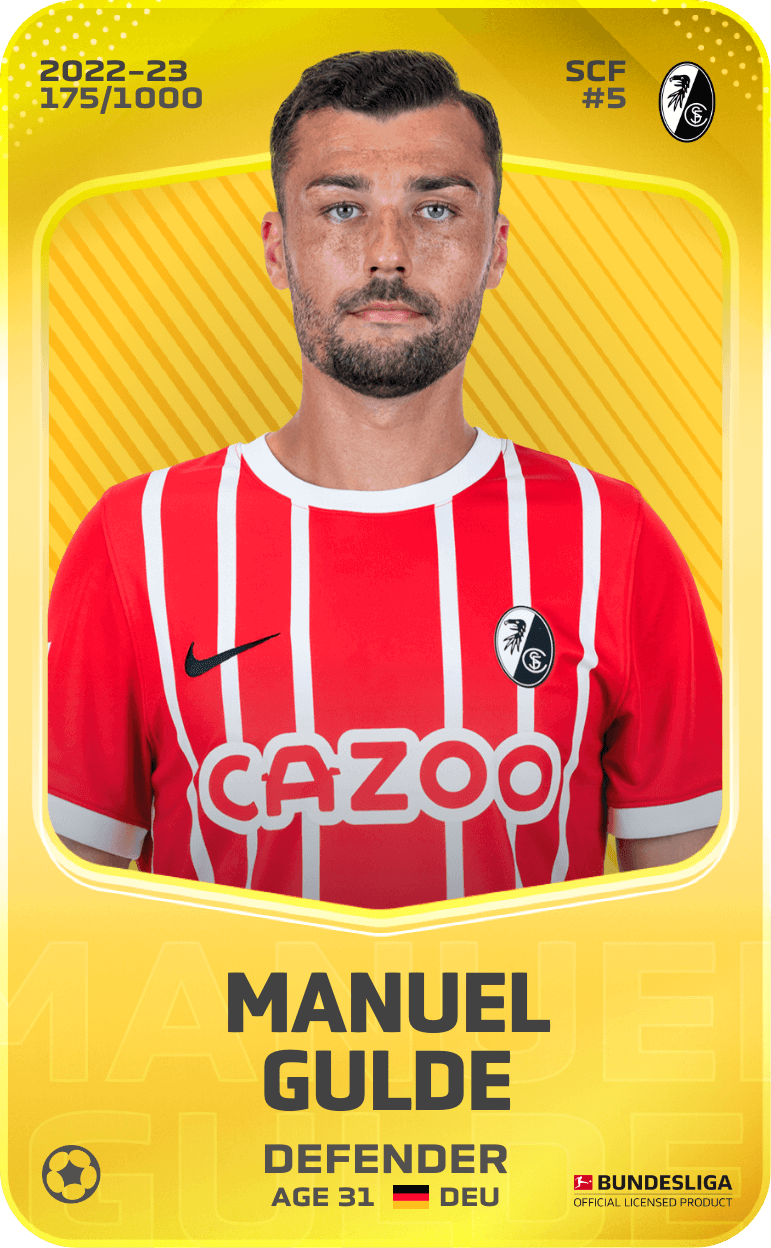 Manuel Gulde 2022-23 • Limited 175/1000