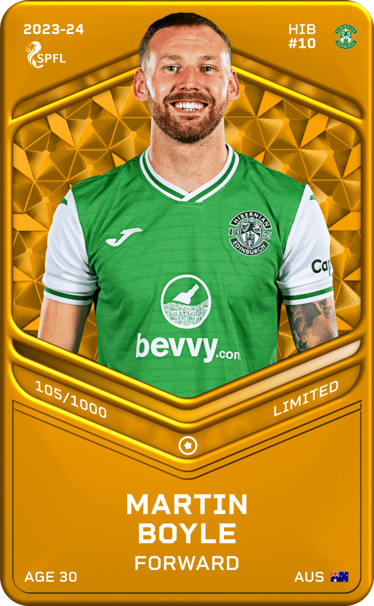 Martin Boyle 2023-24 • Limited 105/1000