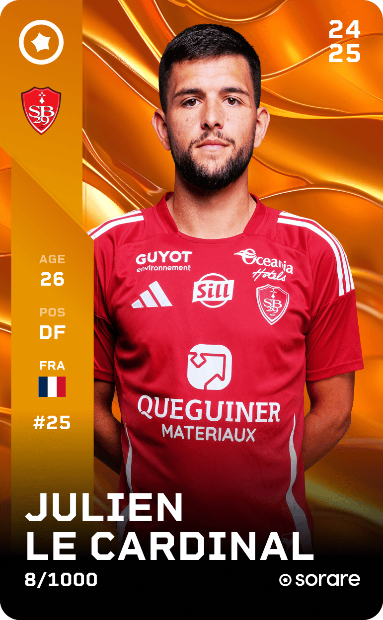 Julien Le Cardinal 2024-25 • Limited 8/1000