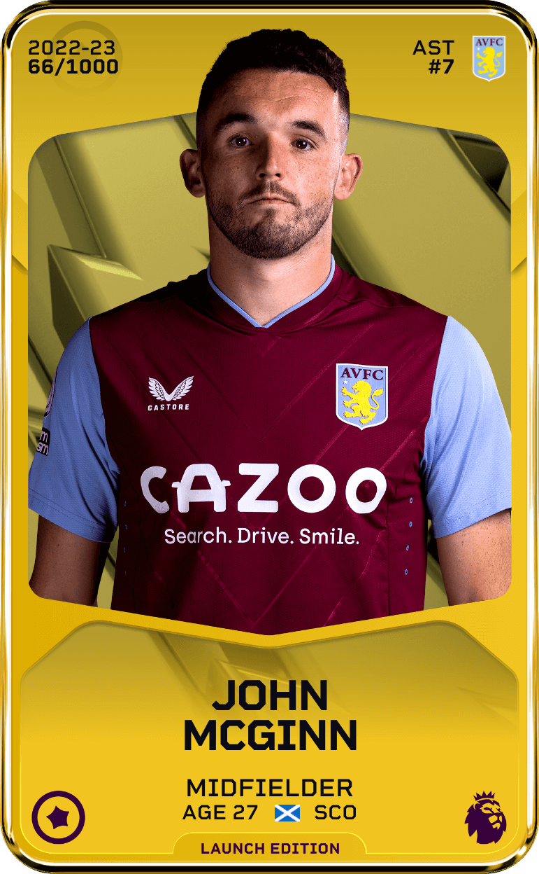 John  McGinn 2022-23 • Limited 66/1000