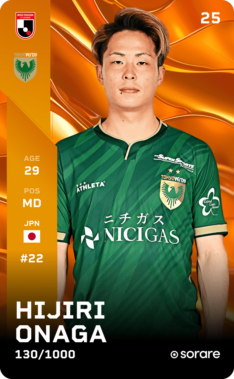 Hijiri Onaga 2025-26 • Limited 130/1000