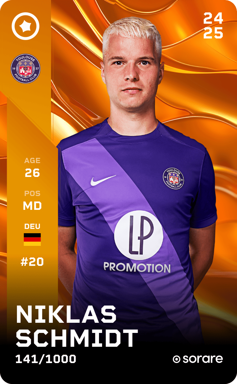 Niklas Schmidt 2024-25 • Limited 141/1000