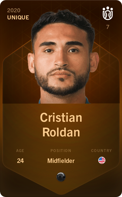 Sorare - Sorare Official - Cristian Roldan 2020-21 • Unique - NFT # 111654850157127466370349591714801896272947160680407114257449131090029641491701