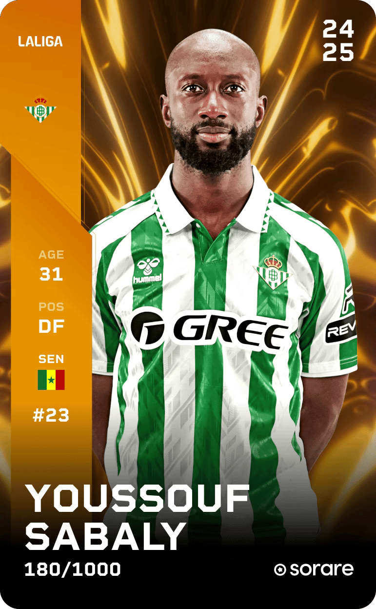Youssouf Sabaly 2024-25 • Limited 180/1000