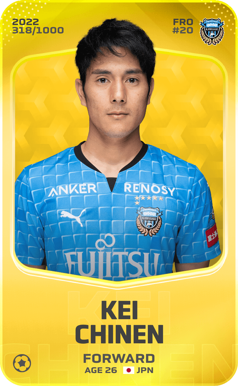 Kei Chinen 2022-23 • Limited 318/1000