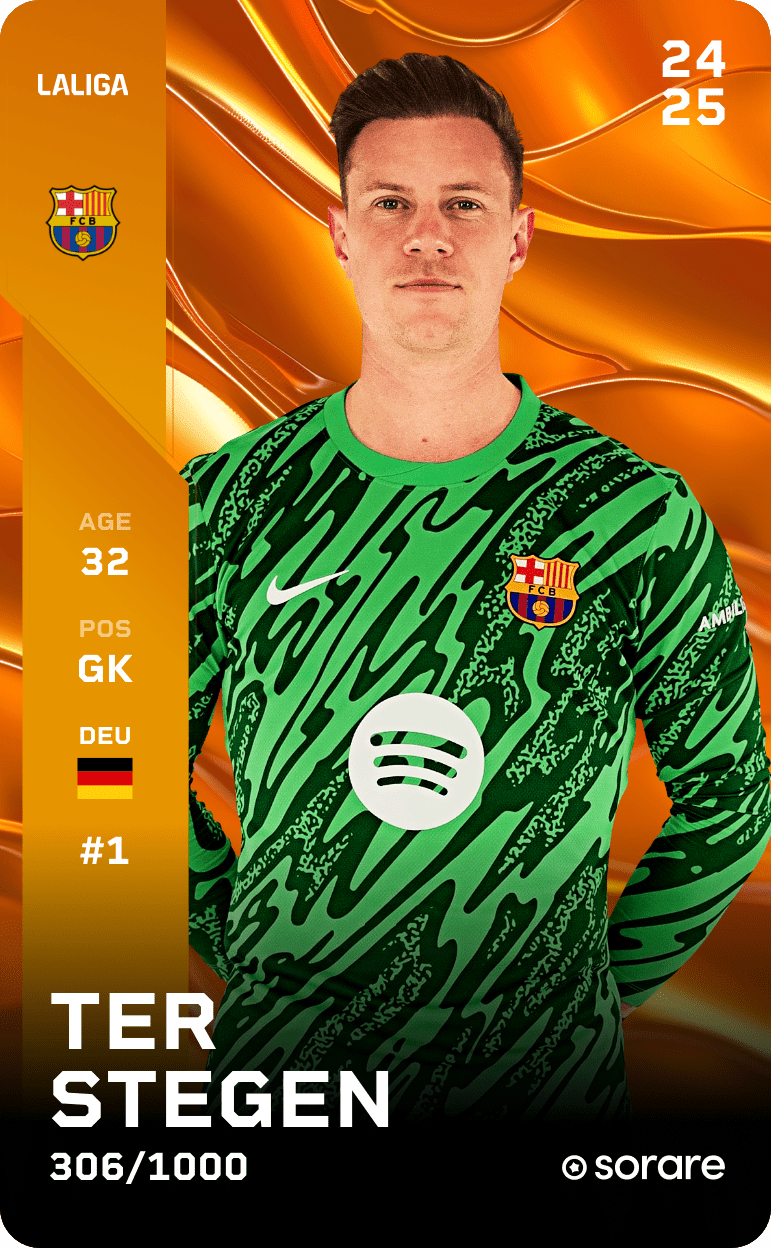 ter Stegen 2024-25 • Limited 306/1000