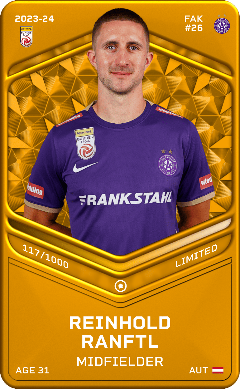 Reinhold Ranftl 2023-24 • Limited 117/1000