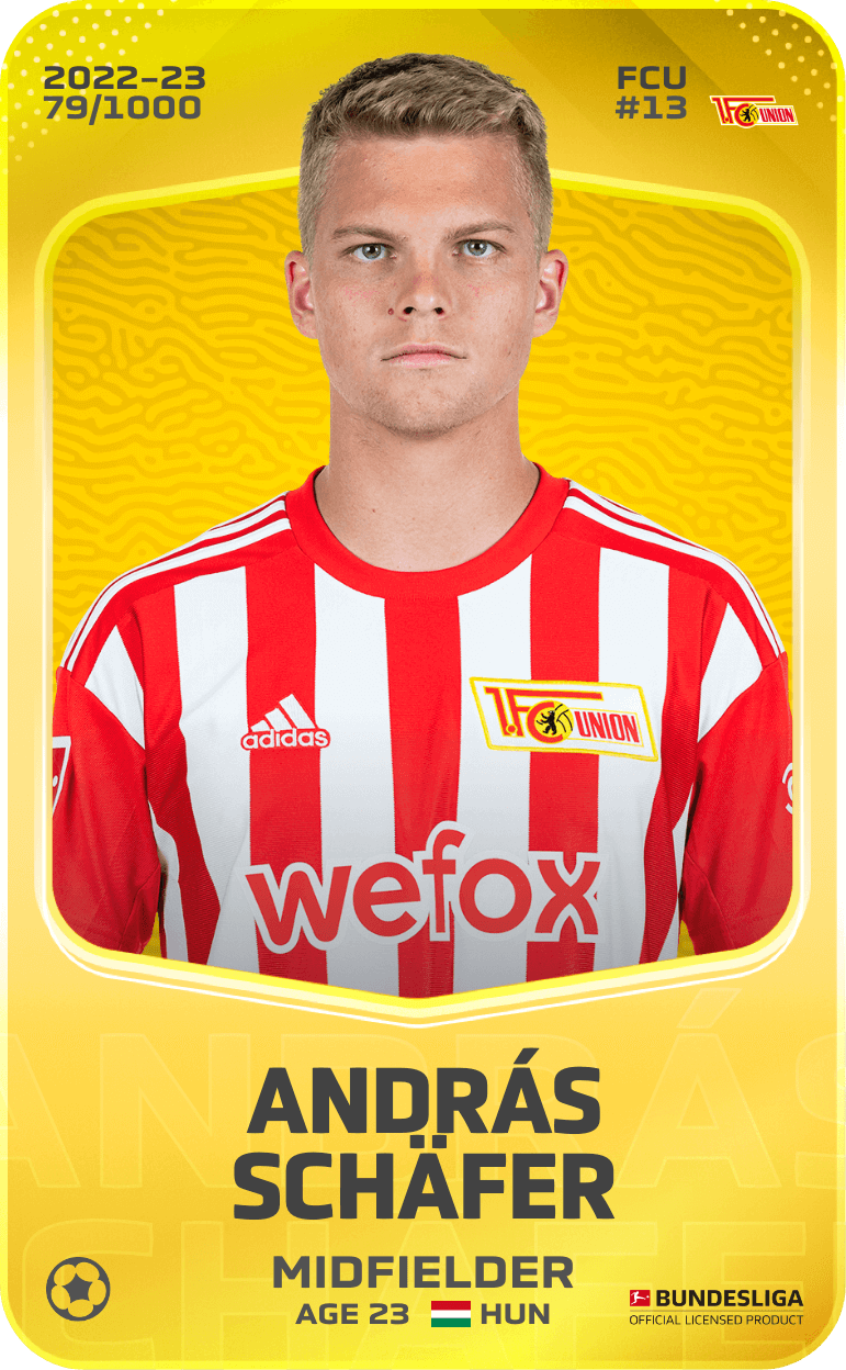András Schäfer 2022-23 • Limited 79/1000