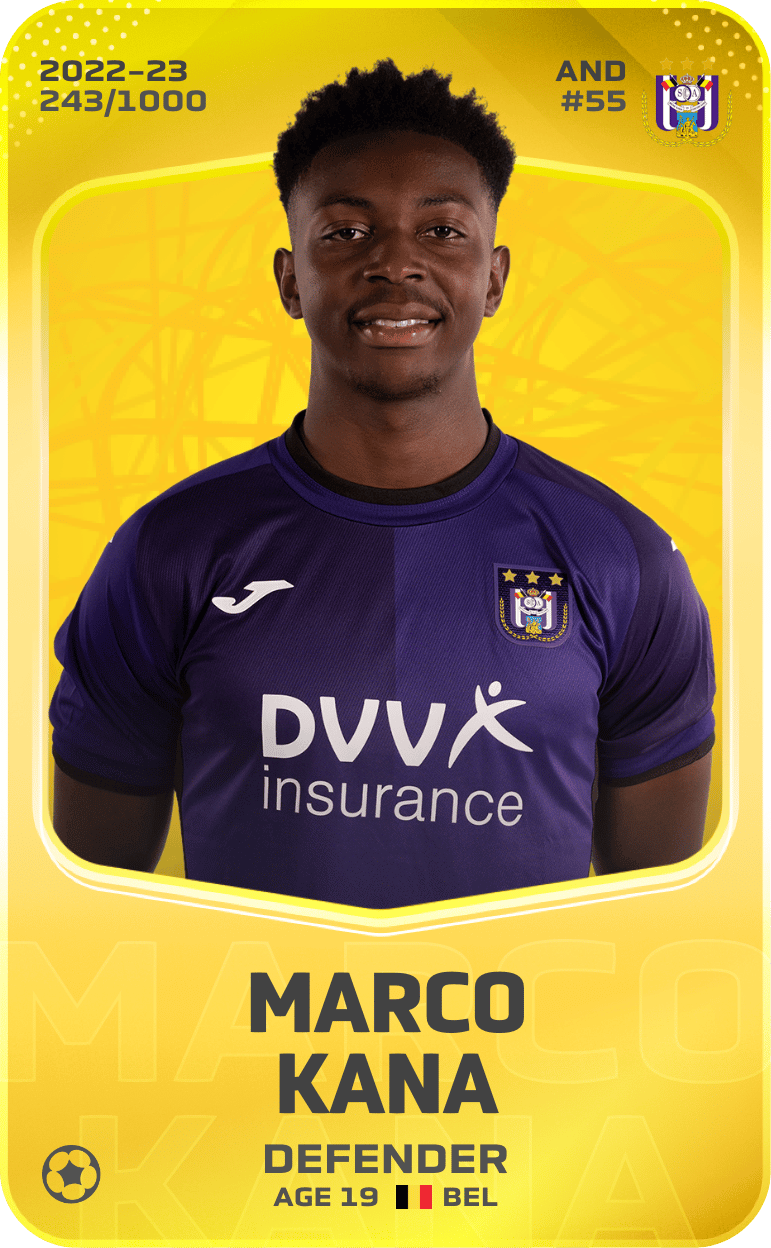 Marco Kana 2022-23 • Limited 243/1000