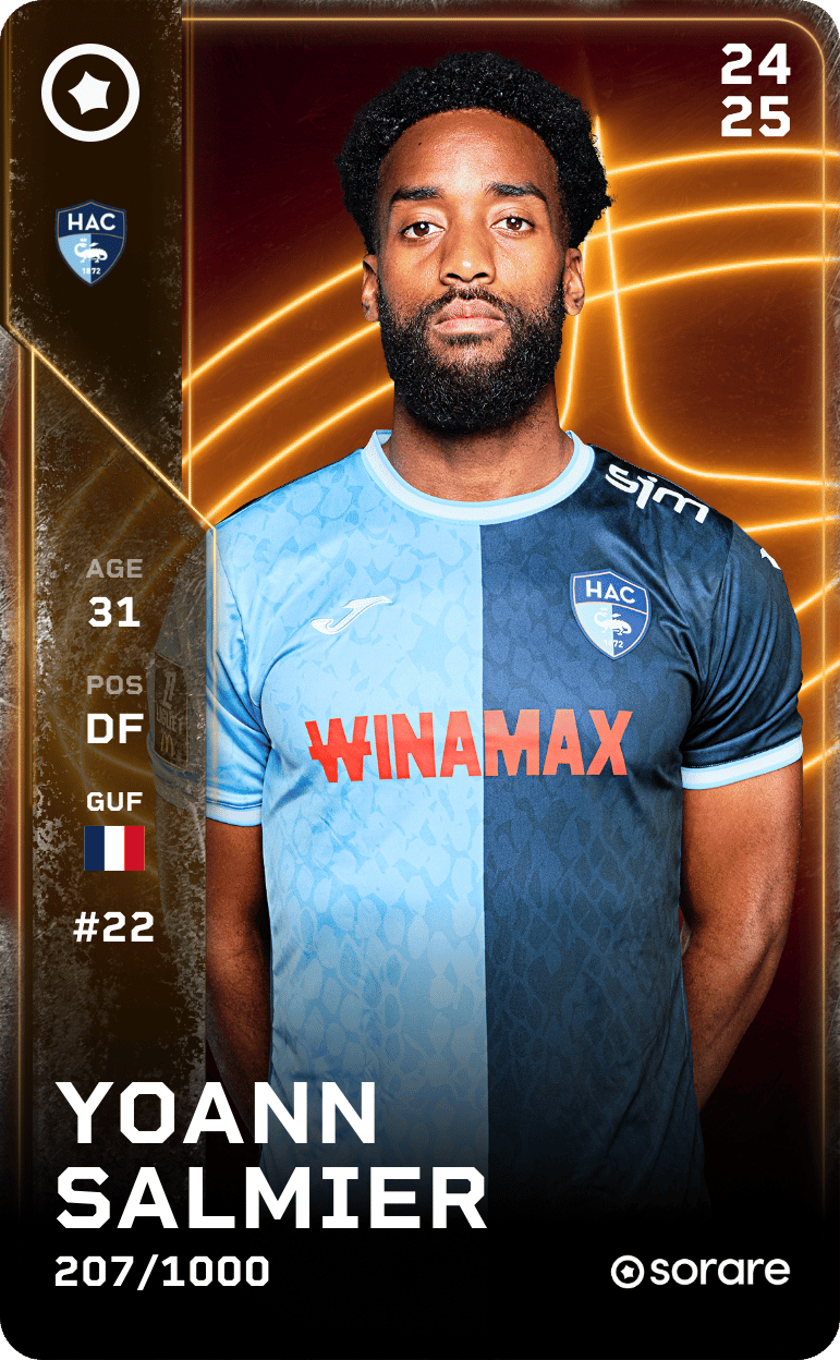 Yoann Salmier 2024-25 • Limited 207/1000