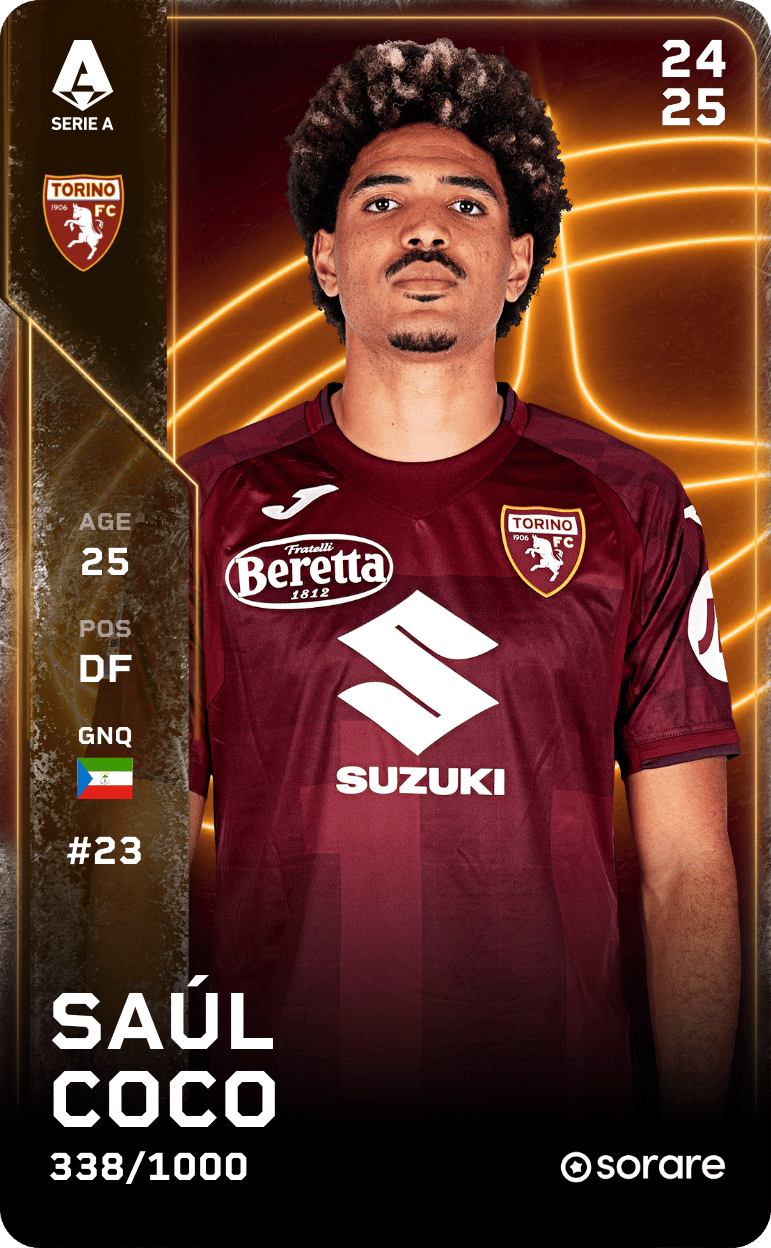 Saúl Coco 2024-25 • Limited 338/1000