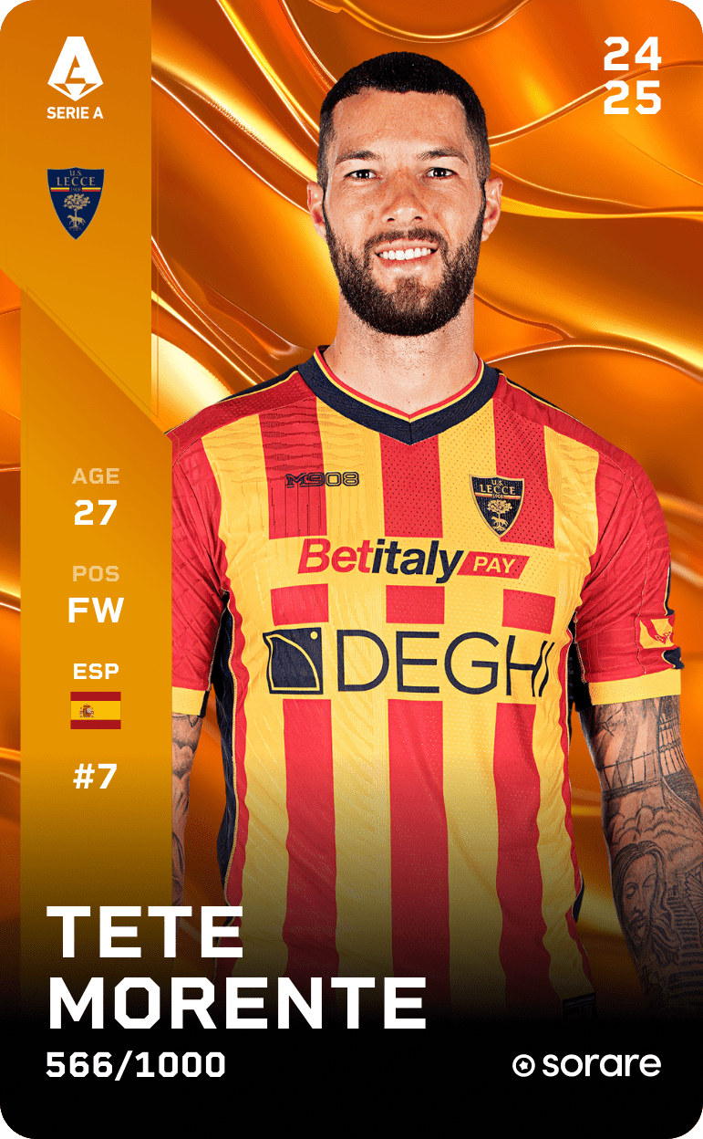Tete Morente 2024-25 • Limited 566/1000
