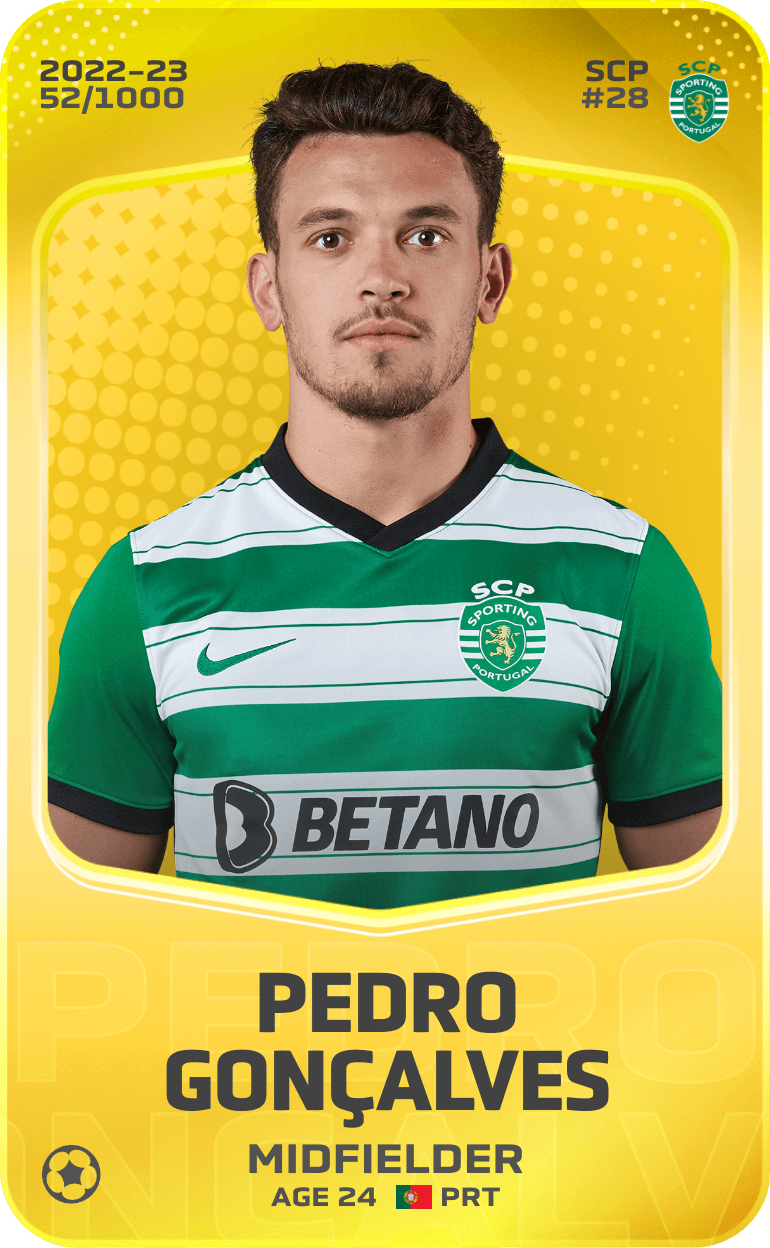 Pedro Gonçalves 2022-23 • Limited 52/1000