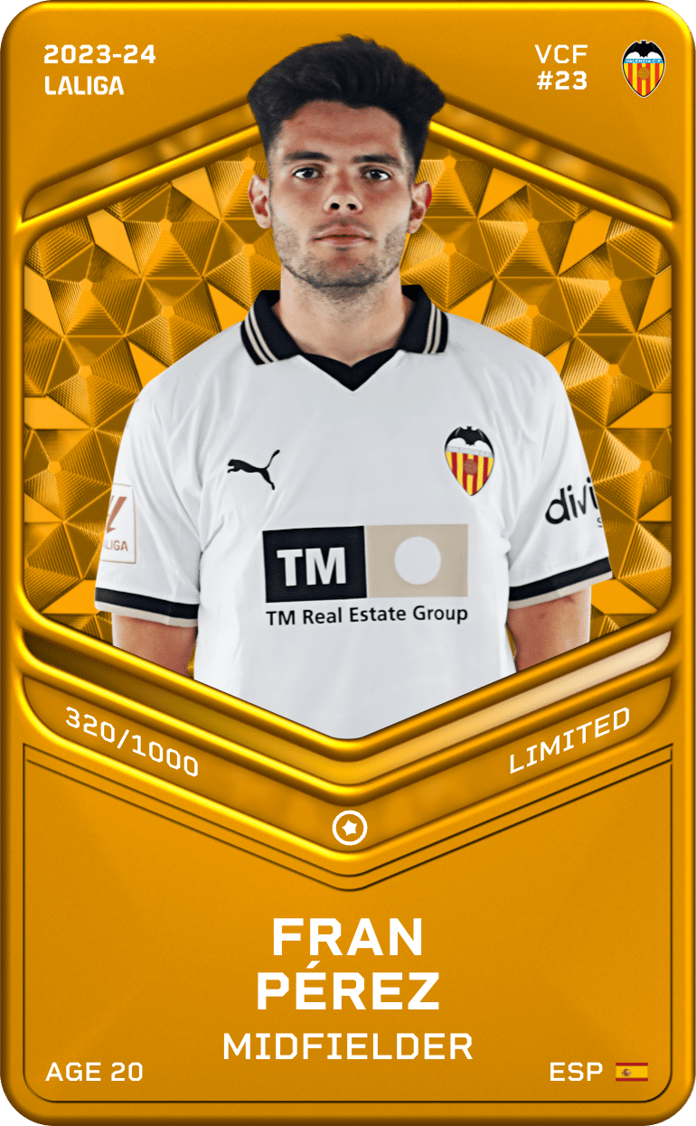 Fran Pérez 2023-24 • Limited 320/1000