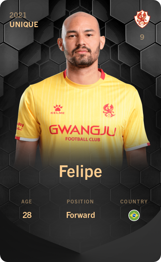 Sorare - Sorare Official - Felipe 2021-22 • Unique - NFT # 65295684213254061830941401028594255421574701913497599868514127878099713928545