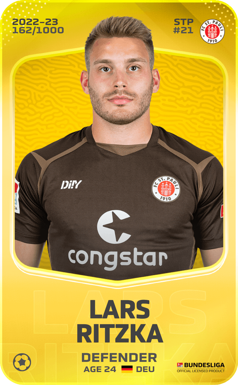 Lars Ritzka 2022-23 • Limited 162/1000