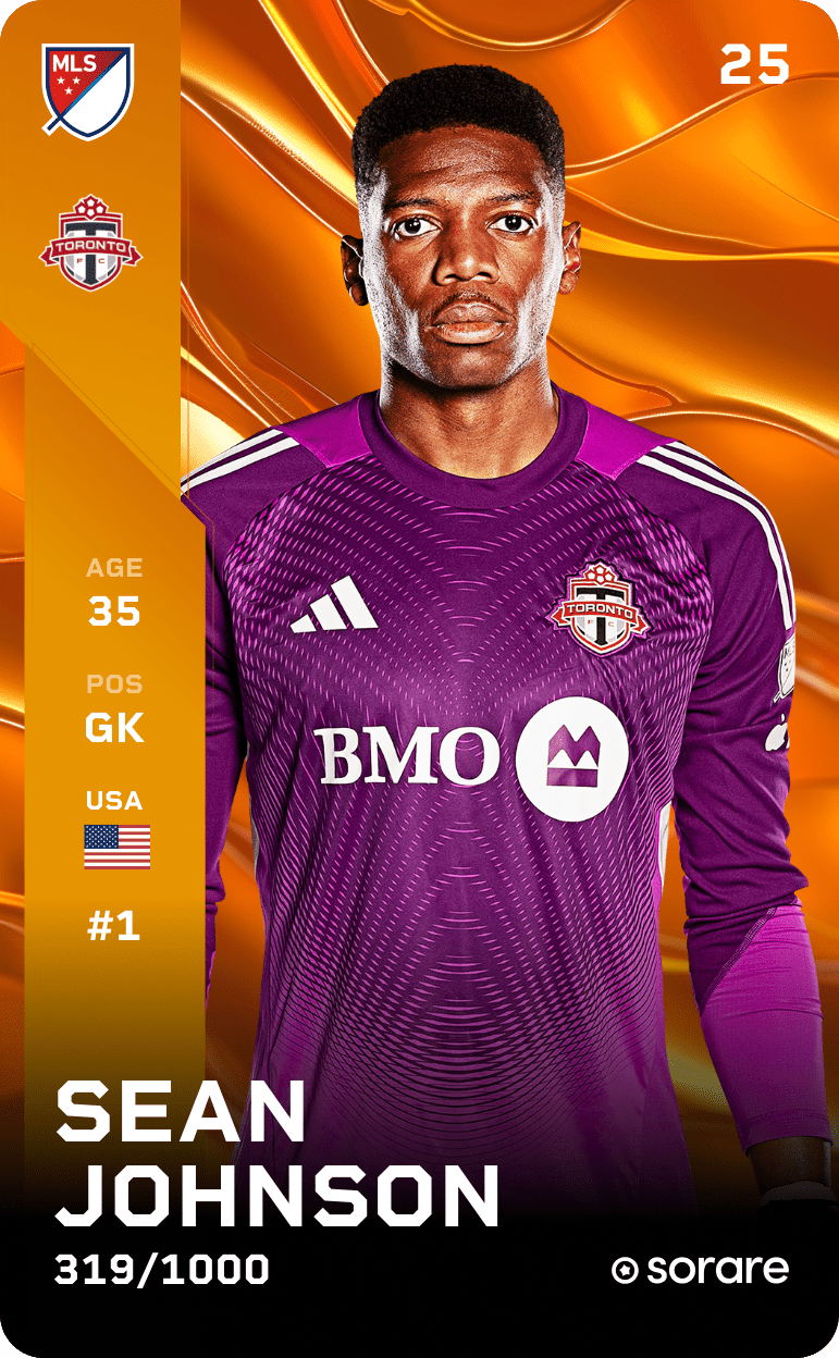 Sean Johnson 2025-26 • Limited 319/1000
