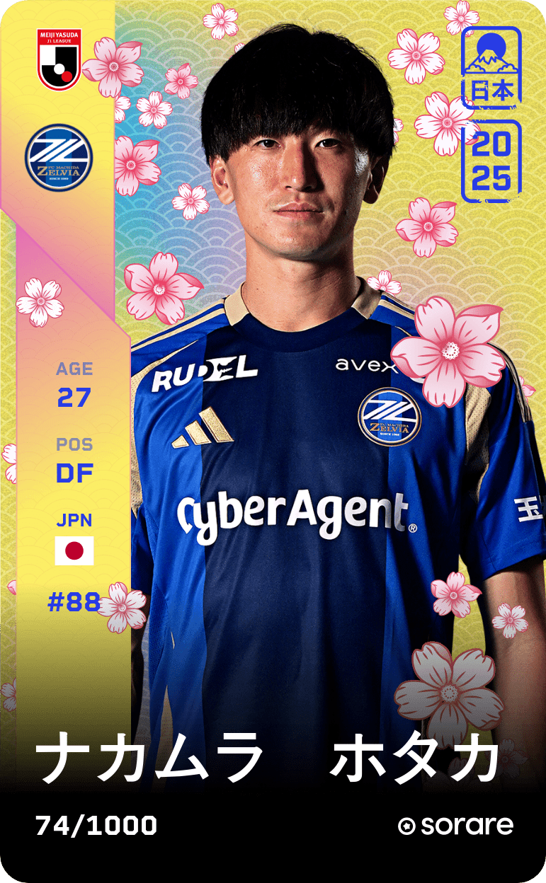 Hotaka Nakamura 2025-26 • Limited 74/1000