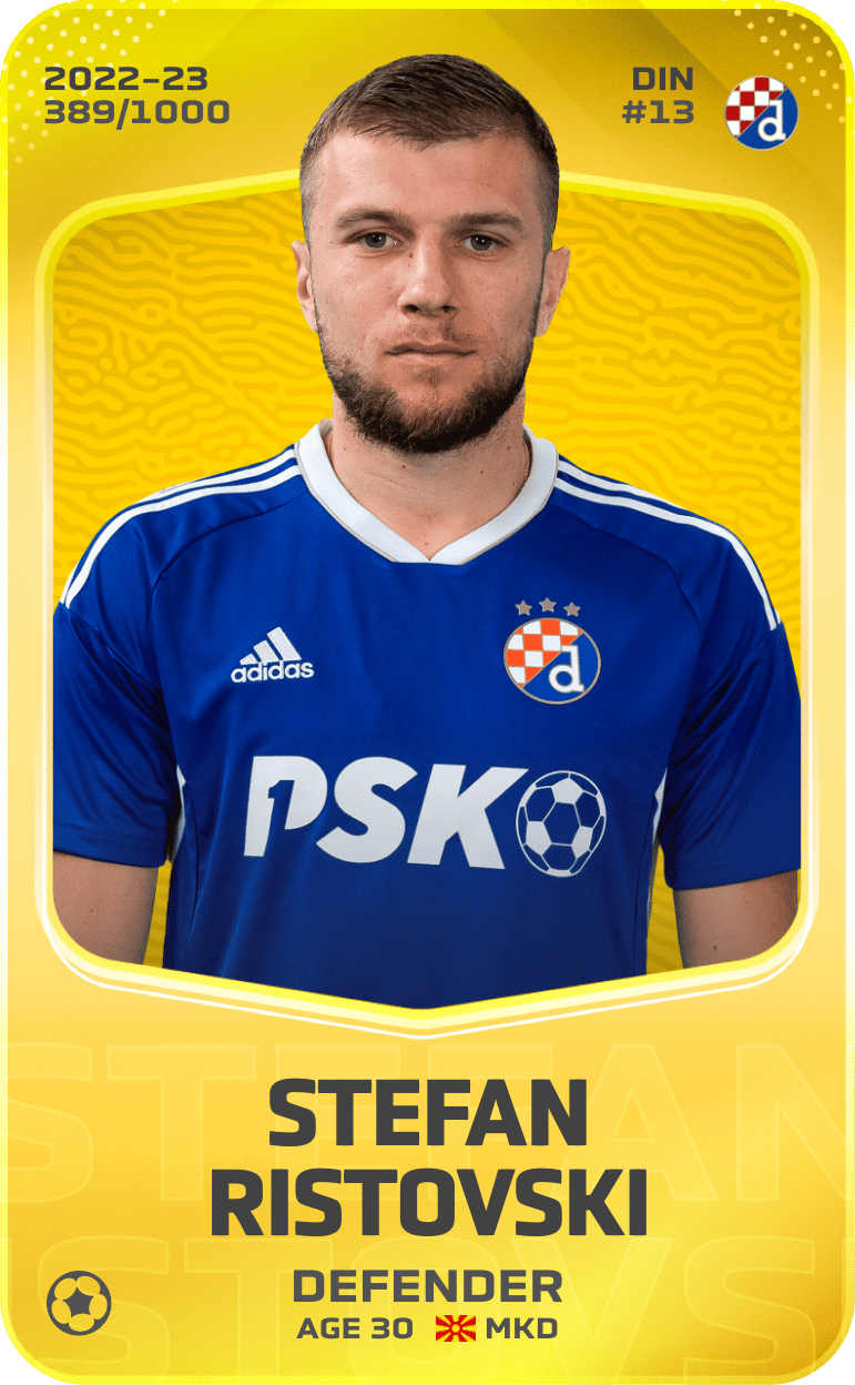 Stefan Ristovski 2022-23 • Limited 389/1000