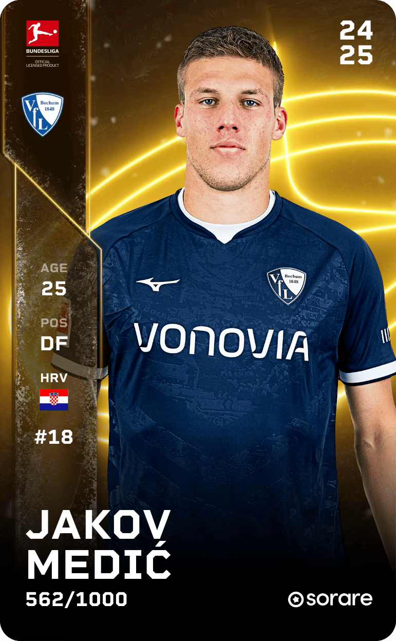 Jakov Medić 2024-25 • Limited 562/1000