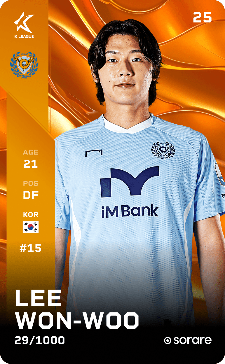 Lee Won-Woo 2025-26 • Limited 29/1000