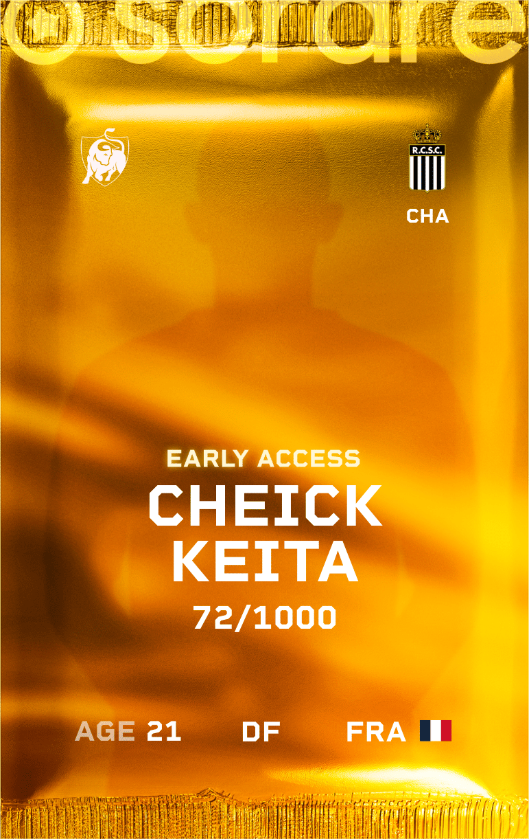 Cheick Keita 2024-25 • Limited 72/1000