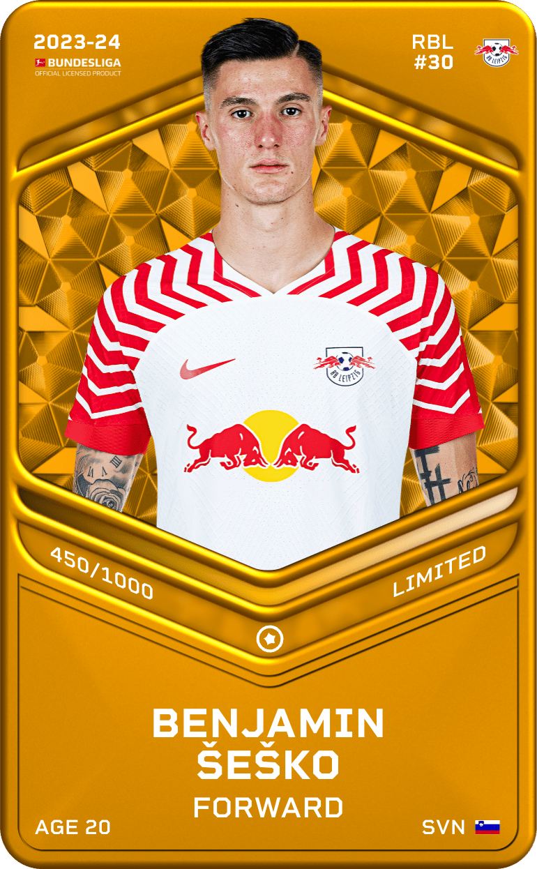Benjamin Šeško 2023-24 • Limited 450/1000
