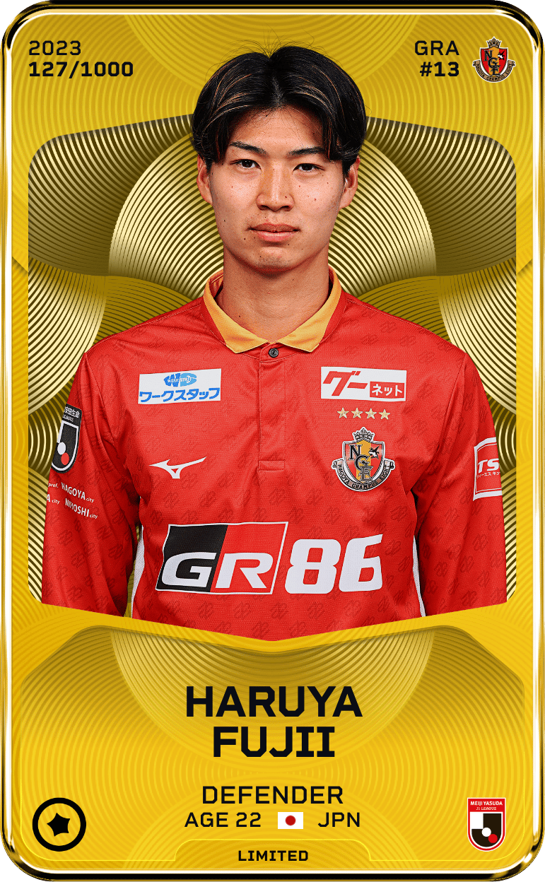 Haruya Fujii 2023-24 • Limited 127/1000