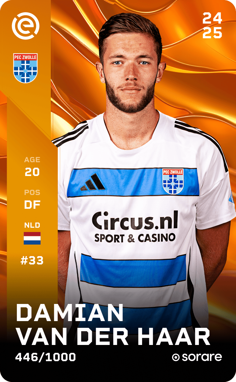 Damian van der Haar 2024-25 • Limited 446/1000