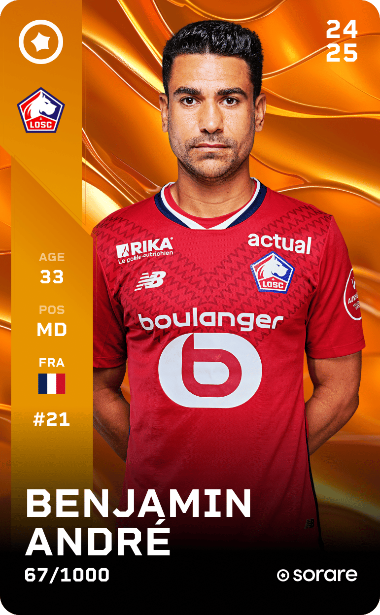 Benjamin André 2024-25 • Limited 67/1000