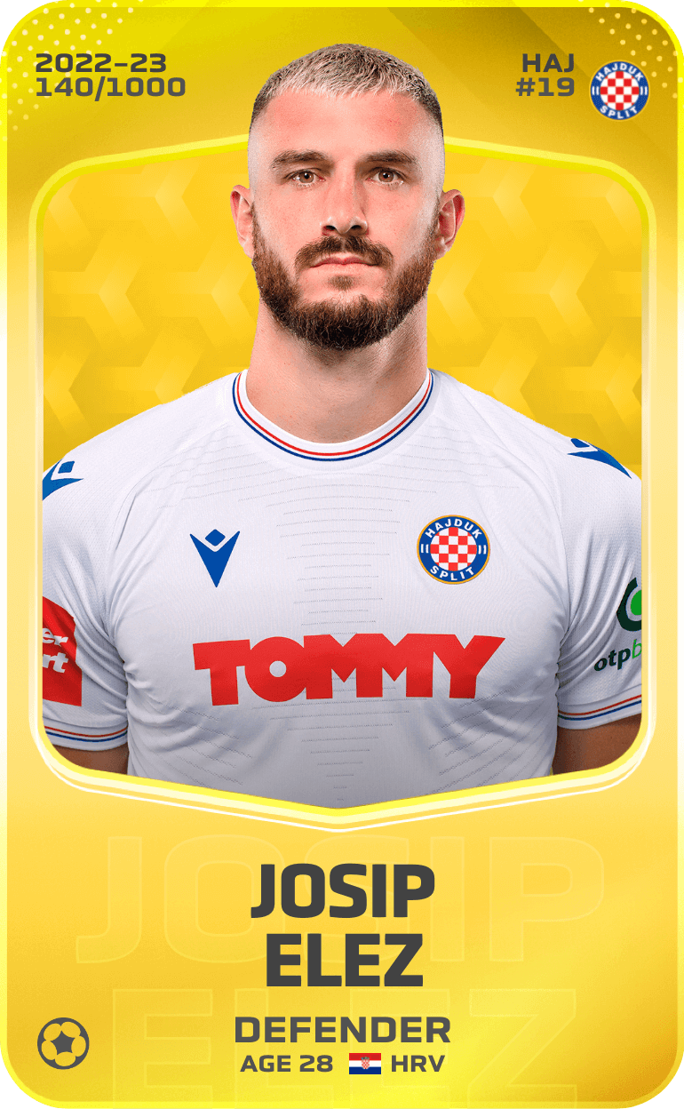 Josip Elez 2022-23 • Limited 140/1000