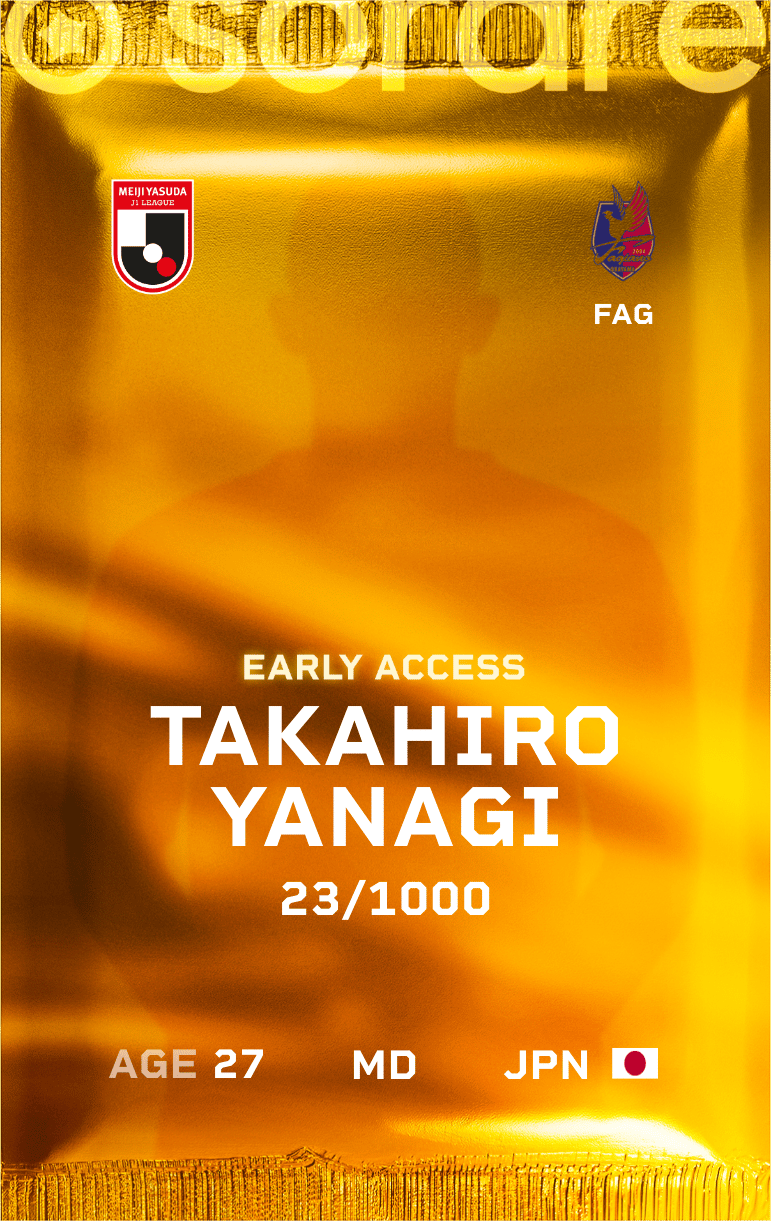 Takahiro Yanagi 2025-26 • Limited 23/1000
