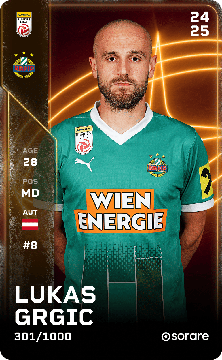 Lukas Grgic 2024-25 • Limited 301/1000