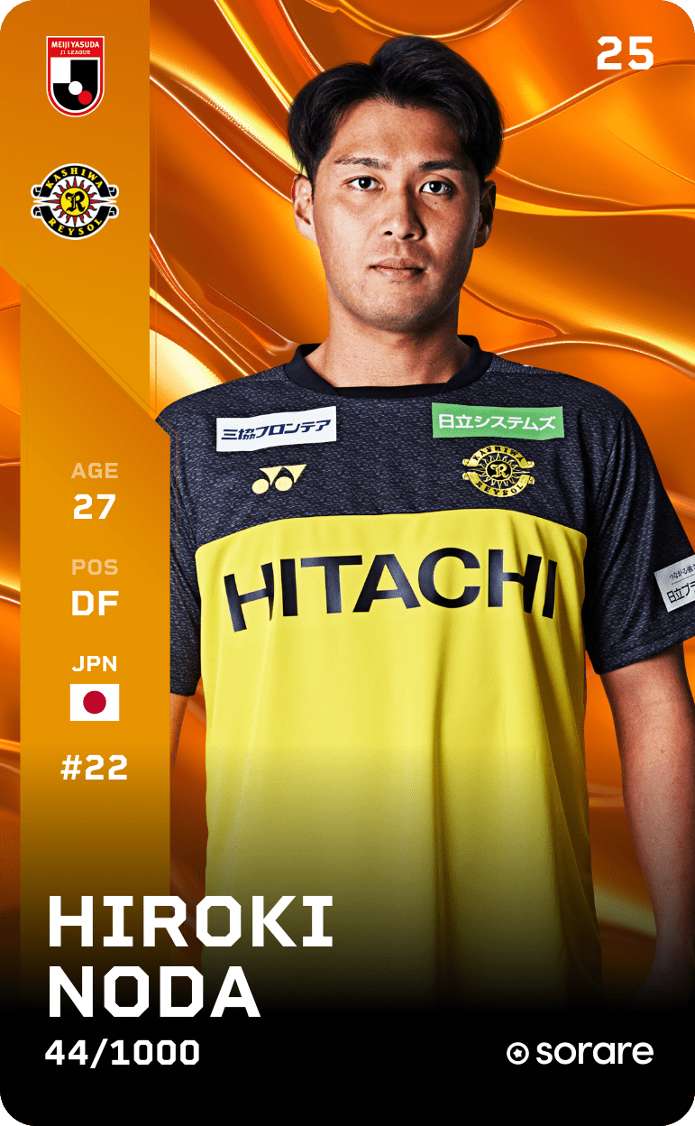 Hiroki Noda 2025-26 • Limited 44/1000