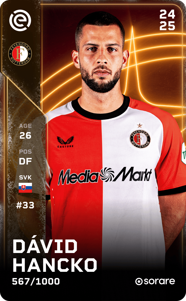 Dávid Hancko 2024-25 • Limited 567/1000