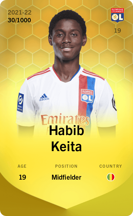 Habib Keita 2021-22 • Limited 30/1000