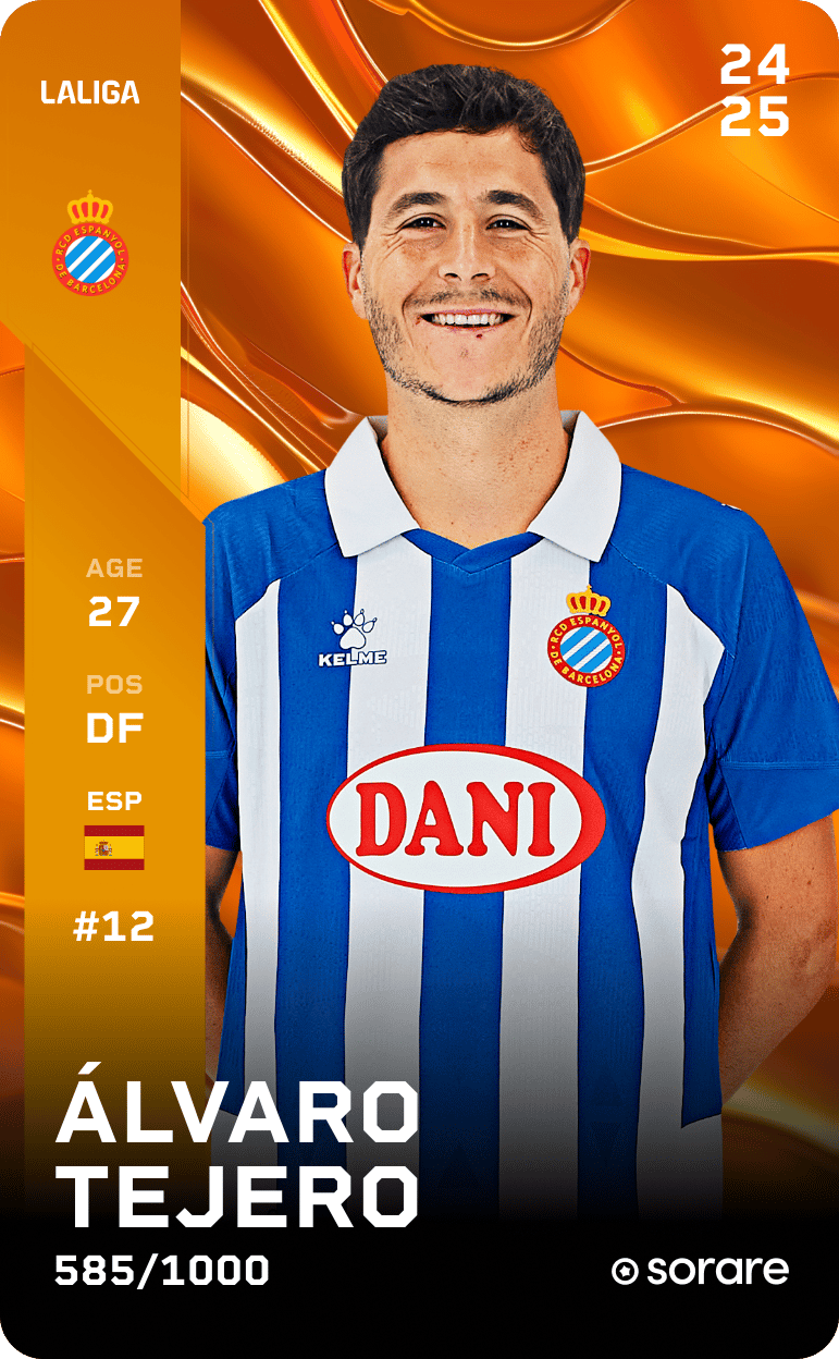 Álvaro Tejero 2024-25 • Limited 585/1000