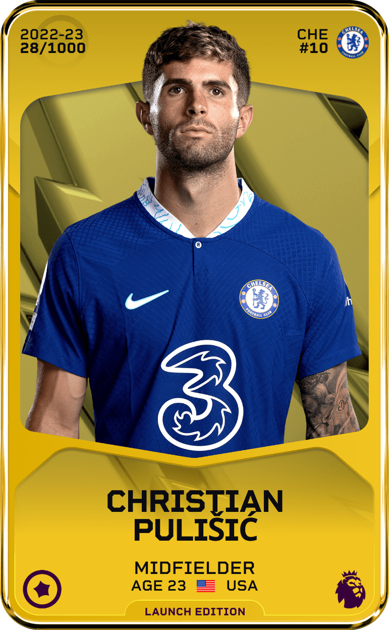 Christian Pulišić 2022-23 • Limited 28/1000