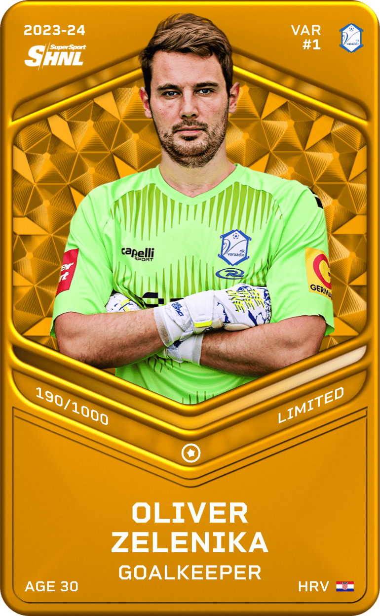 Oliver Zelenika 2023-24 • Limited 190/1000
