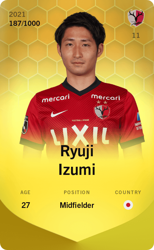 Ryuji Izumi 2021-22 • Limited 187/1000